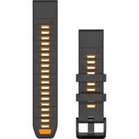 Garmin Quickfit 22 Mm Silicone Strap Marron