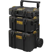 DeWalt Trolley 3 en 1 avec 2 coffrets à outils mobiles TOUGHSYSTEM 2.0 DWST83402-1