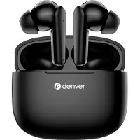 Denver TWE-48B True wireless Bluetooth headphones with charging case