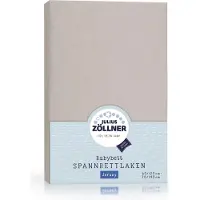 Julius Zöllner Spannbetttuch Jersey Taupe 70x140cm