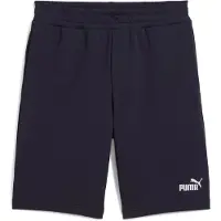 Puma Pantalon de sport 'ESS No. 1' bleu marine / blanc
