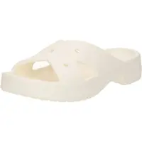 Crocs Cross Strap Slides Blanc EU 34-35 Femme