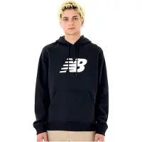 New Balance pour homme. MT43904 Sweatshirt Sport Core Brushed noir (L), Casuel, Coton, Multisport