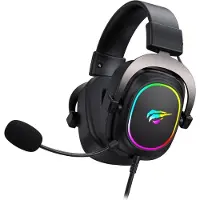 Havit Casque audio filaire H2002P pour gamer, noir.