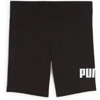 Puma Pantalon de sport 'ESS No. 1' noir / blanc