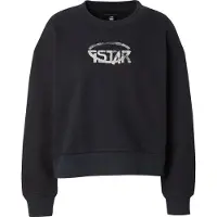 G-Star Logo Loose Sweatshirt Noir S Femme