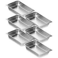 Vevor Bac Gastronorme GN 1/1 Lot de 6