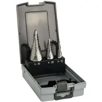 Bosch Jeu de forets étagés HSS, 3 pièces, 4-12/4-20/6-30