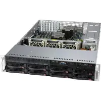 Supermicro CSE-825BTQC-R1K23LPB - Rack - serveur - noir - ATX - EATX - 2U - HDD - réseau - performance - panne de courant - système