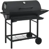 Casa.pro Chariot barbecue 'Armento' 95x108x61cm noir