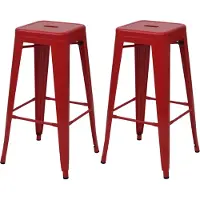 MCW Tabouret de bar -A73 (lot de 2)