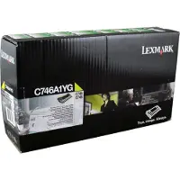 Lexmark C746A1YG - Jaune - Toner