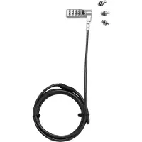 Dicota Universal Security Lock, Sécurité notebook, Noir