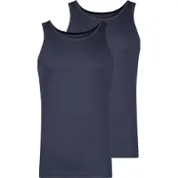 Skiny Maillot de corps bleu marine