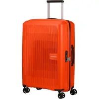 American Tourister unisex. 146820-2525 Aerostep Medium Expandable Hard Shell Suitcase jusqu'à 72,5 L capacity orange (OSFA), Casuel, Moyen,