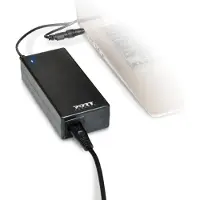 Port Designs Chargeur universel pour PC HP 90 W avec 5 embouts