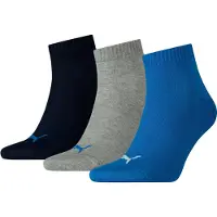Puma Chaussettes bleu / gris / noir