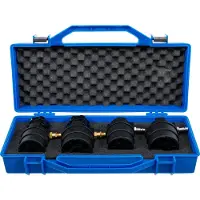Bgs Coffret de diagnostic pour turbocompresseurs avec manomètres 55 - 60 - 65 - 70 mm - 8958