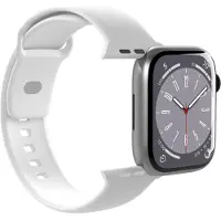 Puro PUICNAW44WHI (Silicone, Silicone), Sangles de montre, Blanc