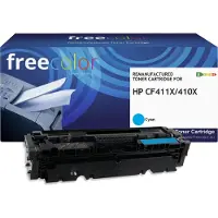 Freecolor Toner HP 410X CF411X cyan High Yield kompatibel