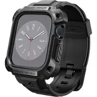 Spigen Tough Armor PRO Apple Watch 7/8 45mm czarny/metal black ACS05237, Montre connectée : accessoires, Noir