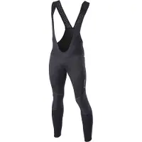 Löffler Loeffler cuissard à bretelles long M Bike Bib Tights Thermo Elastic pour Homme-Noir