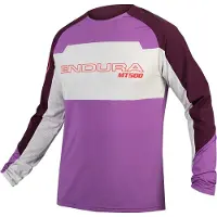 Endura Mt500 Burner Lite Long Sleeve Enduro Jersey Violet XL Homme