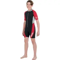 Seac Sub Ciao Kid 2.5 Mm Junior Short Sleeve Shorty Noir 5 Years Enfants
