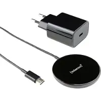 Intenso 7410710 MB1 Induktive Ladestation schwarz, 15 Watt
