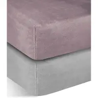 Aspero Draps 'Perpignan' gris clair / rose ancienne