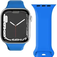 Vonmählen Classic Band 2 - 40 41 42mm - One Size (40 mm, Matières plastiques, Silicone), Sangles de montre, Bleu