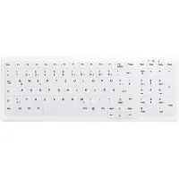 Cherry Active Key MedicalKey AK-C7000 - Clavier - sans fil - 2,4 GHz - allemand - blanc (AK-C7000F-FU1-W/GE)