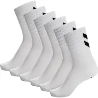 Hummel Chaussettes de sport 'Chevron' noir / blanc