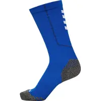 Hummel Chaussettes de sport 'Pro' bleu cobalt / gris chiné / blanc