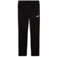 Puma Pantalon de sport 'Ess No. 1' noir / blanc
