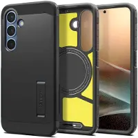 Spigen Coque Tough Armor MagSafe pour Samsung Galaxy S25 Plus - Noir
