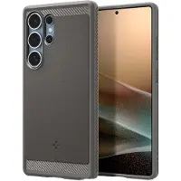Spigen Coque Rugged Armor MagSafe pour Samsung Galaxy S25 Ultra - Marble Gray