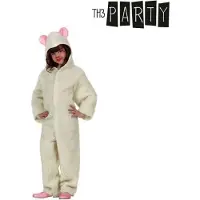 Atosa Christmas Girl Sheep Costume Beige 10-12 Years Enfants