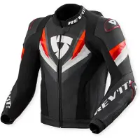 REV'IT! Quantum 3 Pro Blouson en cuir de moto perforé
