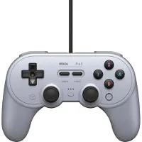 8Bitdo Pro 2 Nintendo Switch Controller Argenté