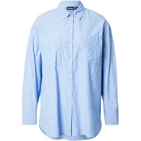 Pieces Chemisier 'MELIA' bleu clair / blanc