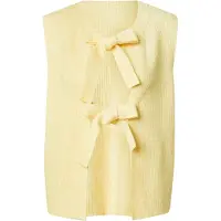 Pieces Cardigan jaune clair