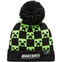 Next Bonnet vert clair / noir / blanc