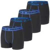 Freegun Boxers Freegun Lot de 4 Boxers homme coton Bleu homme || Taille EU M