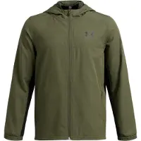 Under Armour Rival Woven Jacket Vert 10-12 Years Garçon