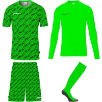 Uhlsport Progressive Bundle Short Sleeve Set Vert S Homme