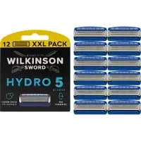 Wilkinson Lames de rasoir à protection cutanée Wilkinson Hydro 5, paquet de 12