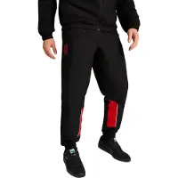 Puma Pantalon de sport rouge / noir