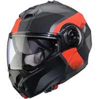 Caberg Duke Evo Indy Mat Gris Rouge Casque Modulable Taille L