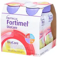 Nutricia DiaCare Vanille 4x200 ml Fluide